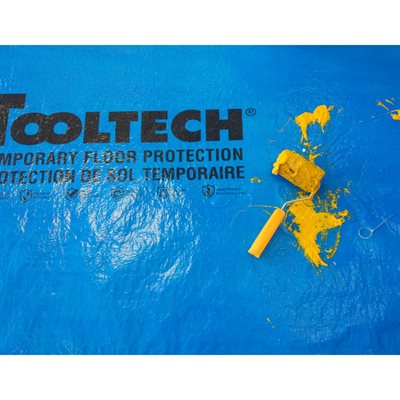 Tapis de protection de sol temporaire 40 x 45 ou 90 pieds Tooltech équivalent de floorotex 110500 110501