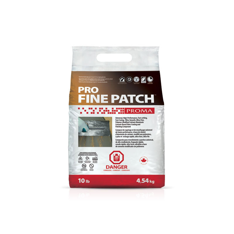 PRO FINE PATCH™ Proma - Composé de ragréage et de resurfaçage universel de haute performance