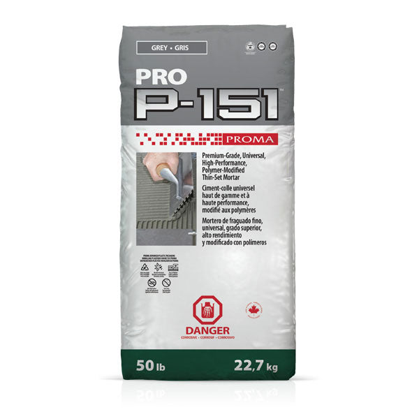 PRO P-151™sf blanc ciment-colle universel haut de gamme Proma