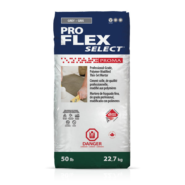 PRO FLEX® SELECT Proma - Ciment-colle, de qualité professionnelle, modifié aux polymères