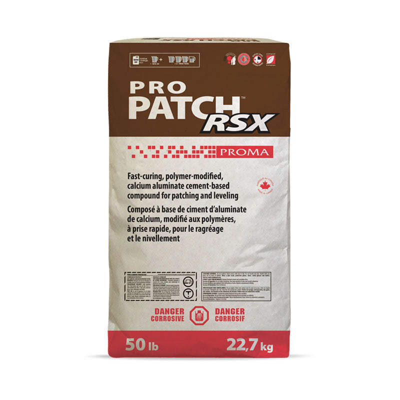 Proma PRO PATCH™ RSX - Composé à base de ciment d’aluminate de calcium