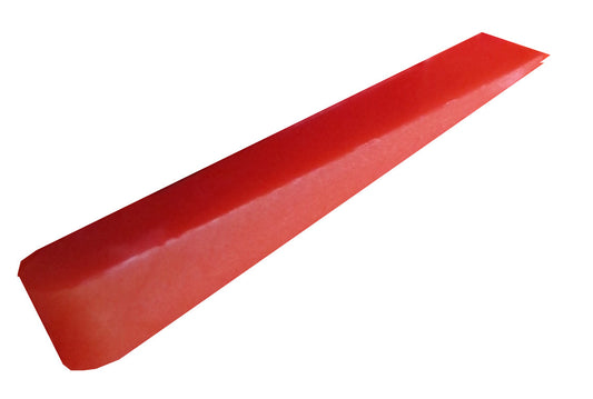 Coins de lance rouges 1-1/4" x 1/4" (500 pièces/pot)