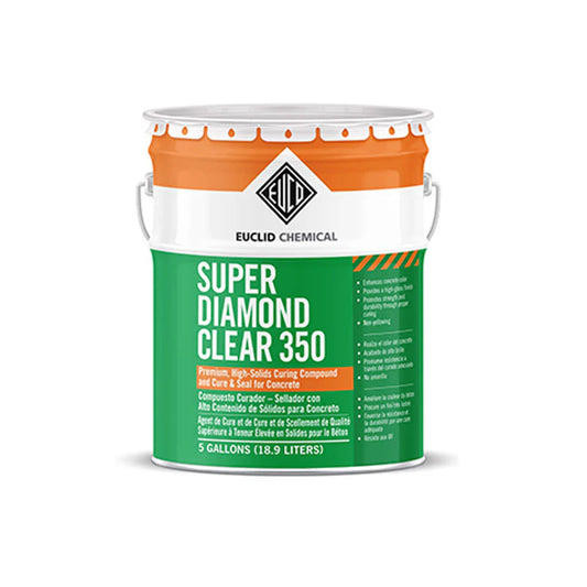 Super Diamond Clear 350 - Agent de cure et cure de scellement pour le béton