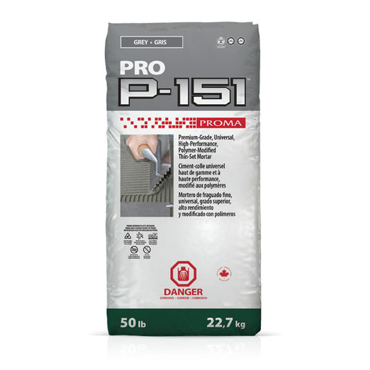 PRO P-151™sf blanc ciment-colle universel haut de gamme Proma