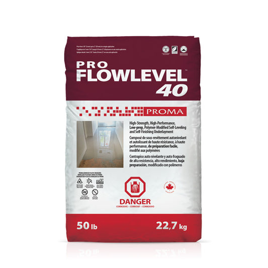 PRO FLOWLEVEL™ 40 Proma -  Composé de sous-revêtement autonivelant et autolissant