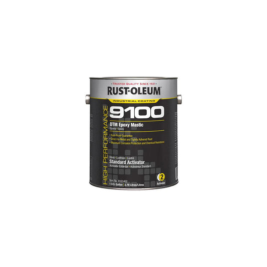 Rust-Oleum 9100 - Mastic époxy DTM activateur standard 3,79 l