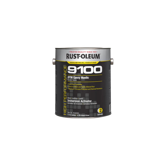 Rust-Oleum 9100 - Mastic époxy DTM activateur immersion 3,79 l