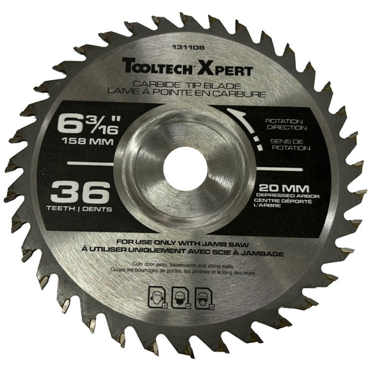 Lame à pointe de carbure pour scie de jambage sans fil 15 cm Tooltech Xpert 131108-3