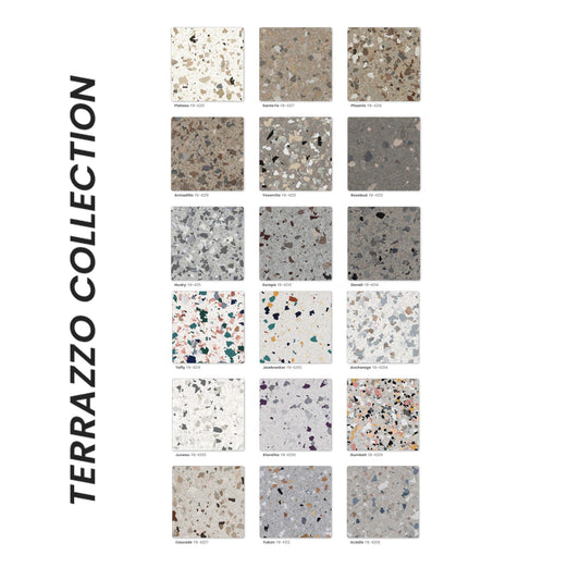 Collection Terrazo Flocons Époxy Torginol