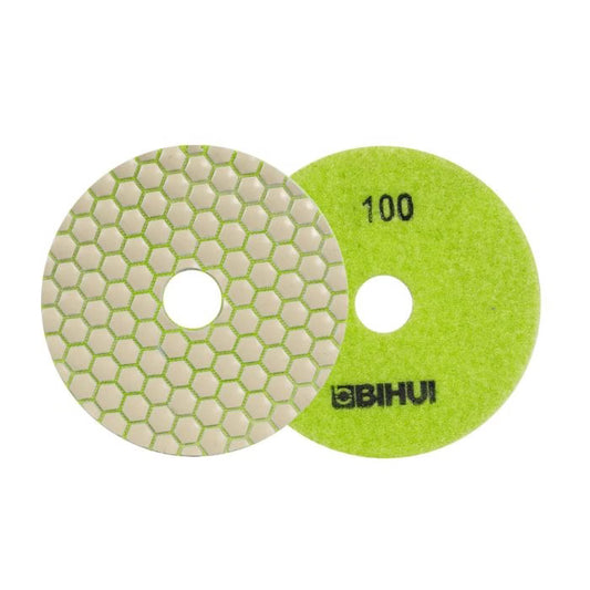 Disque de polissage diamanté à sec, grain 100 - BIHUI